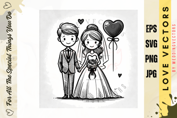 Elevate Your Wedding Designs with the C3862 Vector Collection