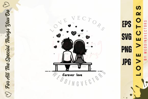 Elevating Romance in Design: The C3921 Vector Collection
